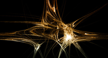 Illustration of abstract neural network texture background desigの写真素材