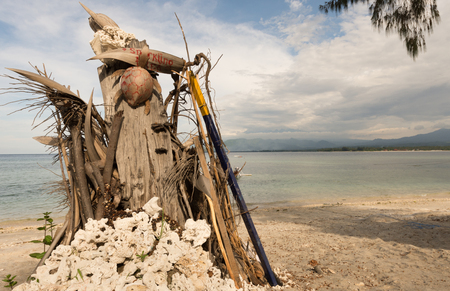 Glli Air Island near bali and Lombok Indonesia 2016の写真素材