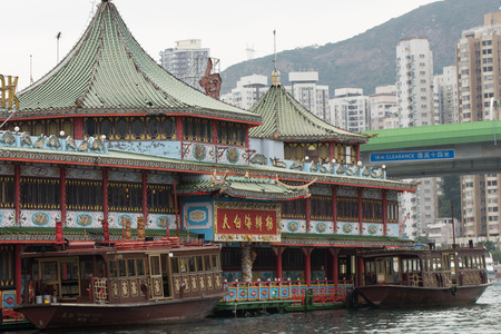 Hong Kong, China skyline panorama from across Victoria Habourのeditorial素材