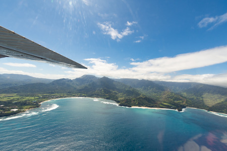 Kauai Mountains on the tropical paradise island of Kauai, Hawaiiの写真素材