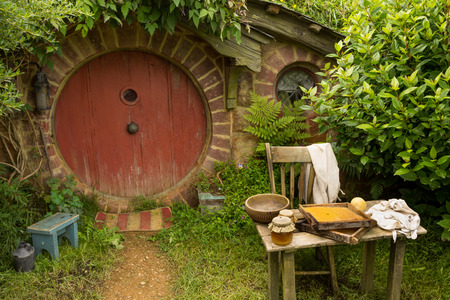HOBBITON home of the HOBBIT movie and LORD OF THE RINGS 2016 on FEBRUARY 04, 2016 in Matamata, New Zealand 2016のeditorial素材