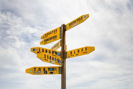 Cape Reinga Lighthouse, New Zealand north island 2016の写真素材