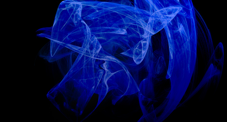 Abstract Blue Background Design Pattern Texture on blackの写真素材