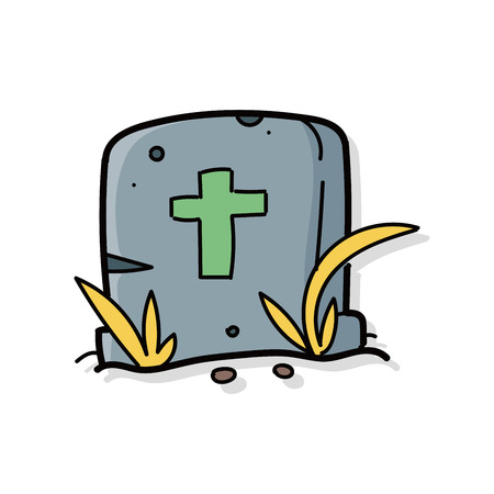 grave doodleのイラスト素材