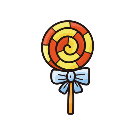 candy doodleのイラスト素材