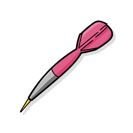 Archery doodleのイラスト素材