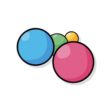 ball doodleのイラスト素材