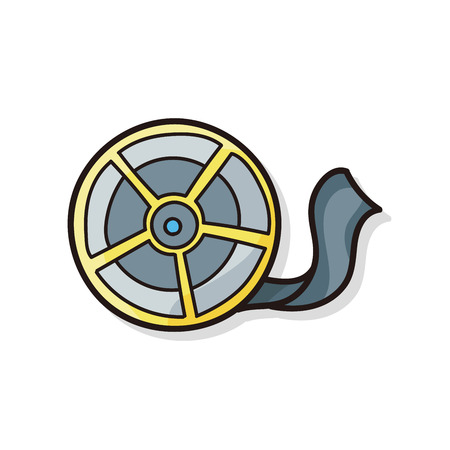 film tape doodleのイラスト素材