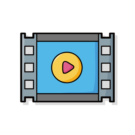 film tape doodleのイラスト素材