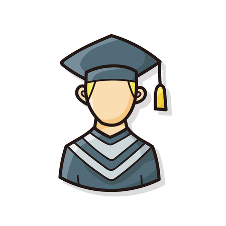 career character doodleのイラスト素材