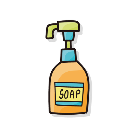 detergent doodleのイラスト素材