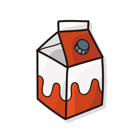 milk doodleのイラスト素材