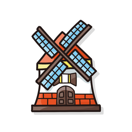 barn doodleのイラスト素材