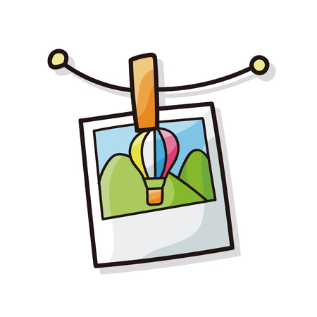 photo doodleのイラスト素材