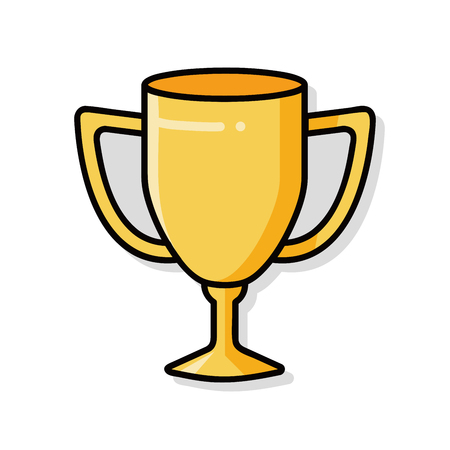 medal doodleのイラスト素材