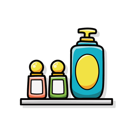 shampoo doodleのイラスト素材