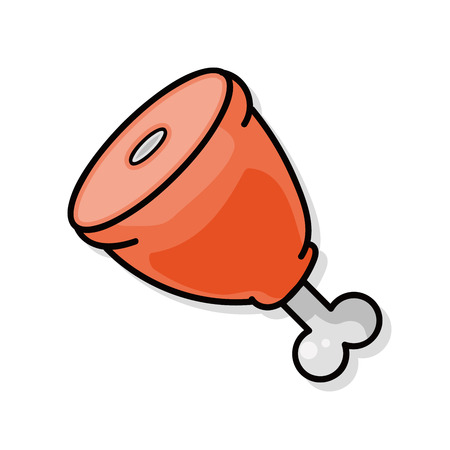 meat doodleのイラスト素材