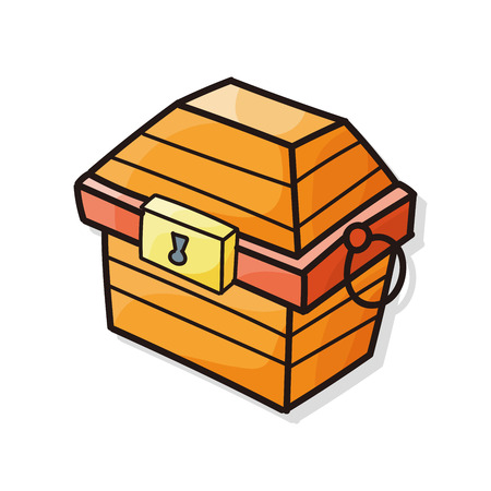 Treasure doodleのイラスト素材