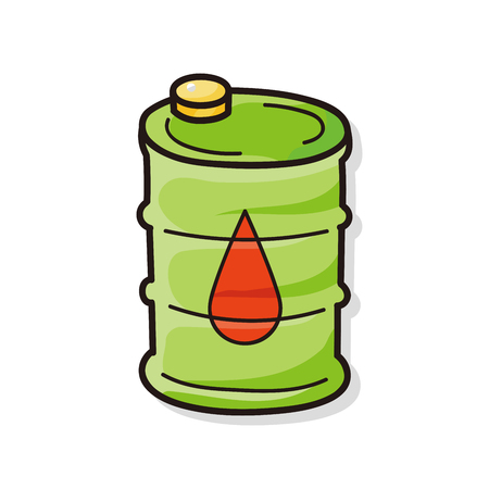 oil doodleのイラスト素材