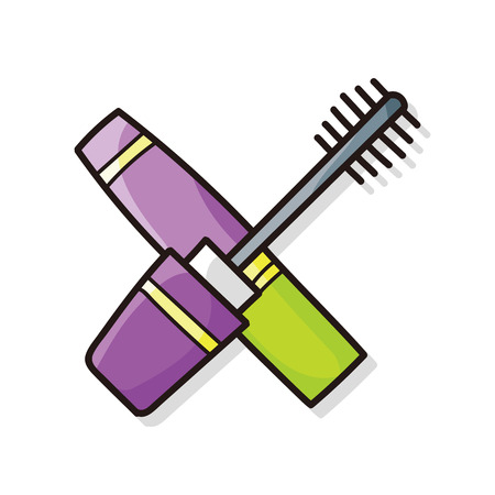 eyelash doodleのイラスト素材