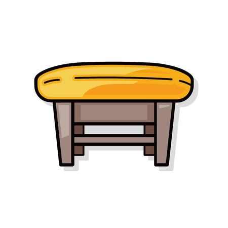 chair sofa doodleのイラスト素材