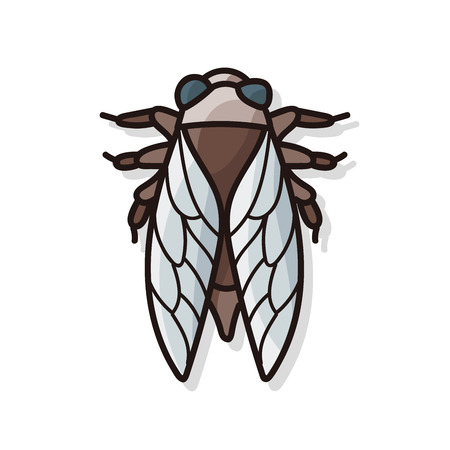 bug doodleのイラスト素材