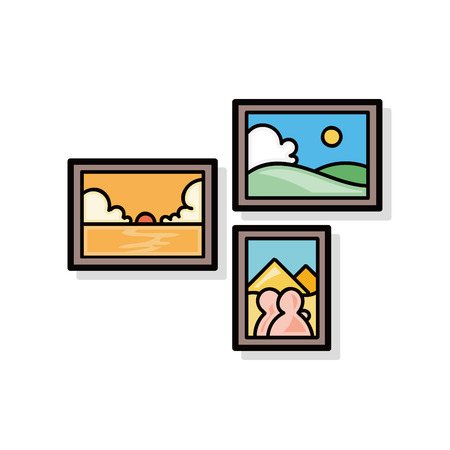 photo doodleのイラスト素材