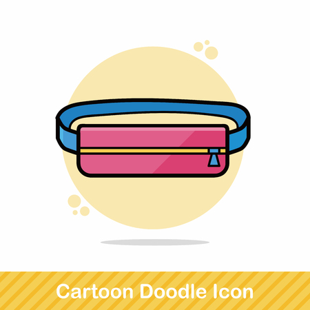 sport headband doodleのイラスト素材