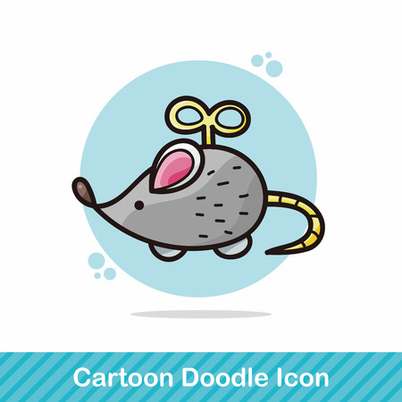 Mouse Toys doodleのイラスト素材