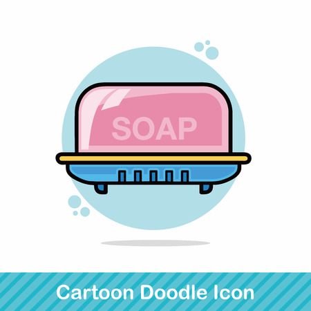 soap doodleのイラスト素材