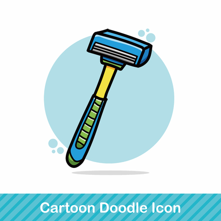 Shavers doodleのイラスト素材