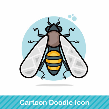 bug doodleのイラスト素材
