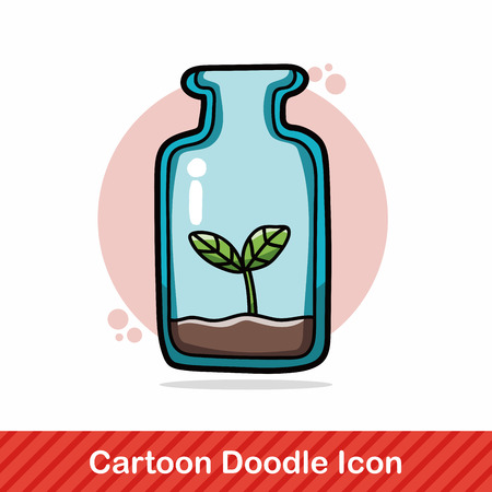 plant doodleのイラスト素材