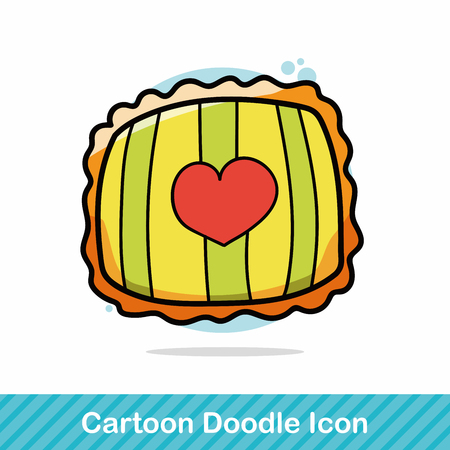 Cushion doodleのイラスト素材