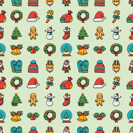 Christmas and winter icons set,eps10のイラスト素材