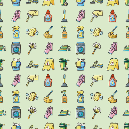 Cleaning and sewing icons set,eps10のイラスト素材