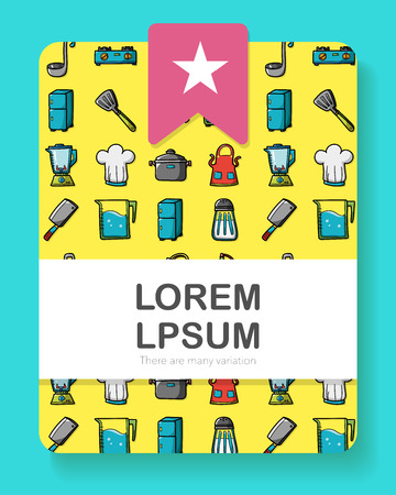 Kitchen and cooking icons set,eps10のイラスト素材