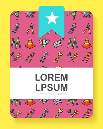 Worker tools icons set,eps10のイラスト素材