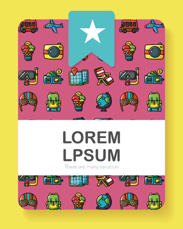 Travel and tourism icons set,eps10のイラスト素材