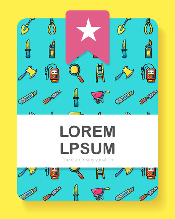 Worker tools icons set,eps10のイラスト素材