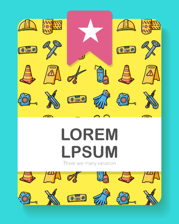 Worker tools icons set,eps10のイラスト素材