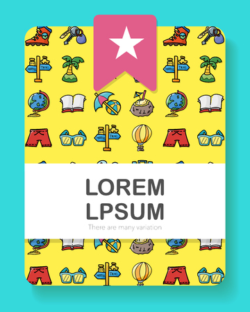 Travel and tourism icons set,eps10のイラスト素材