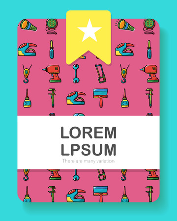 Worker tools icons set,eps10のイラスト素材