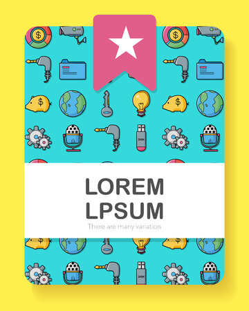 Internet and media icons set,eps10のイラスト素材