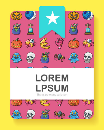 Halloween party icons set,eps10のイラスト素材