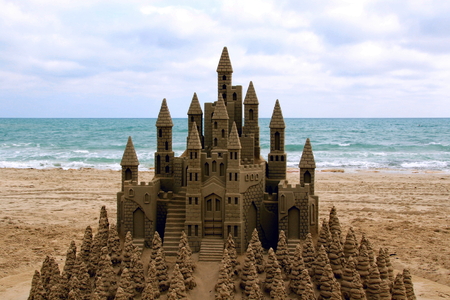 Sandcastleの写真素材