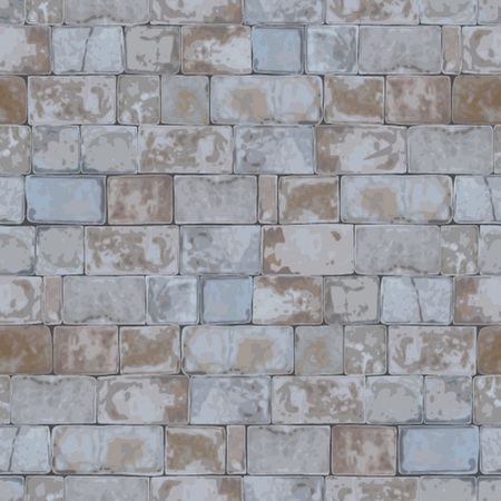 Old wall seamless in spainのイラスト素材