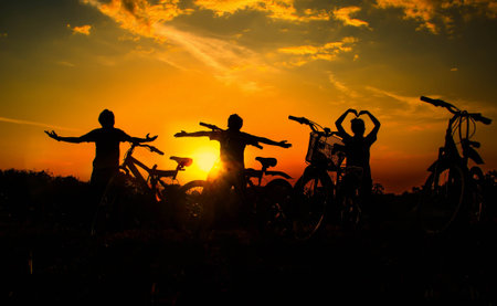 friends are really something, taken originally by me..の写真素材