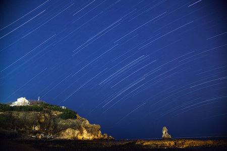 Trajectory of star