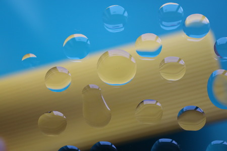 Oil on glass abstract images